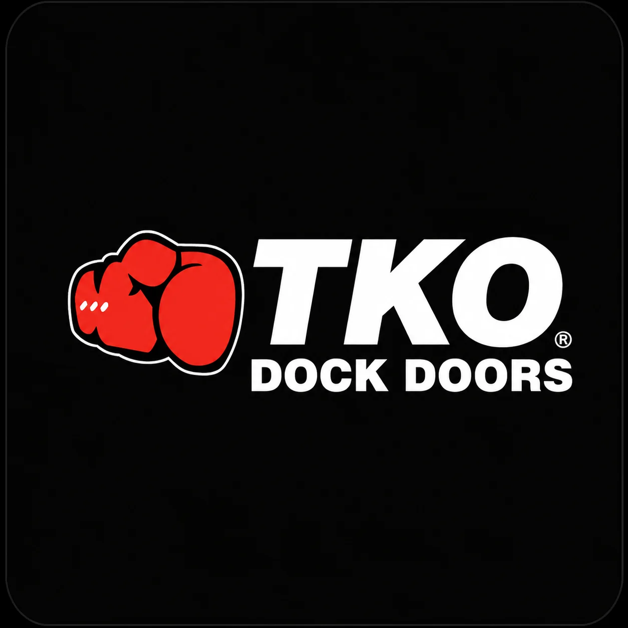 Puertas industriales TKO Dock Doors para centros logísticos y operaciones industriales en Guatemala.