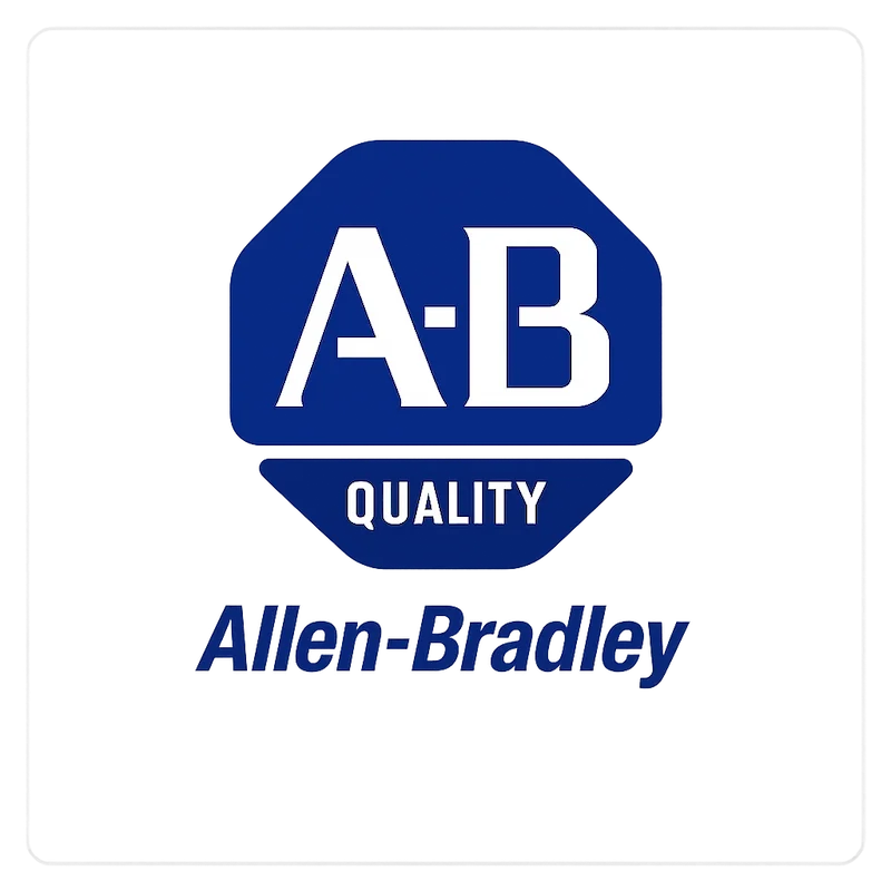Logo Allen-Bradley - soluciones de automatización industrial, PLC, variadores y control industrial suministradas por Grupo Amarel