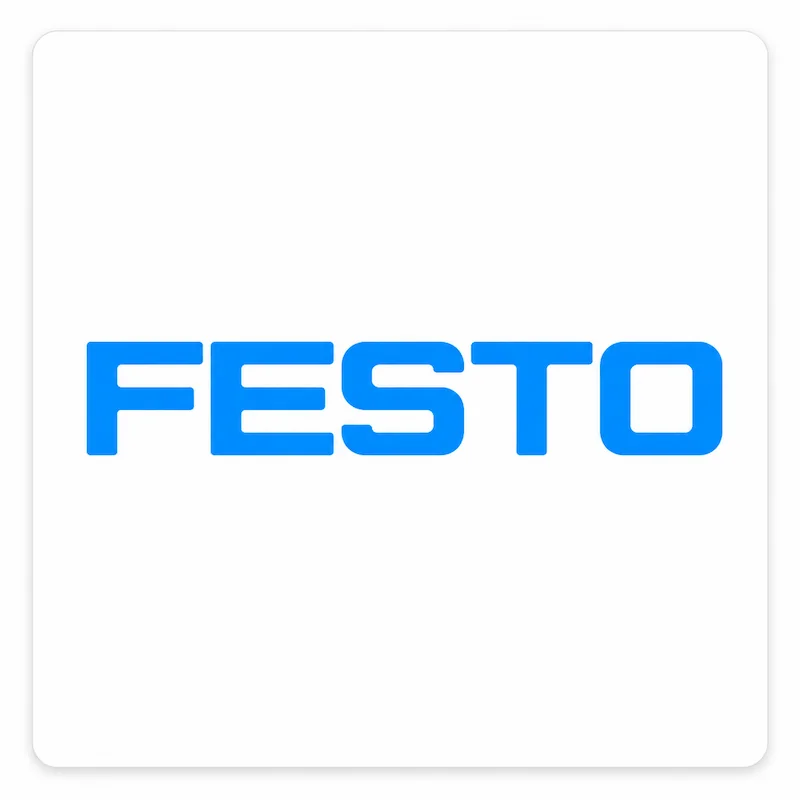 Festo marca especializada en neumática, automatización industrial, cilindros, válvulas y actuadores suministrada por Grupo Amarel