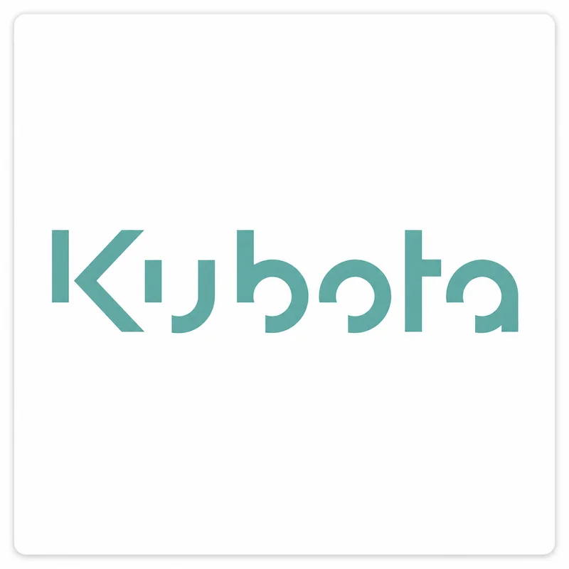 Kubota marca especializada en motores diésel, maquinaria industrial, equipos agrícolas, generadores y repuestos suministrados por Grupo Amarel