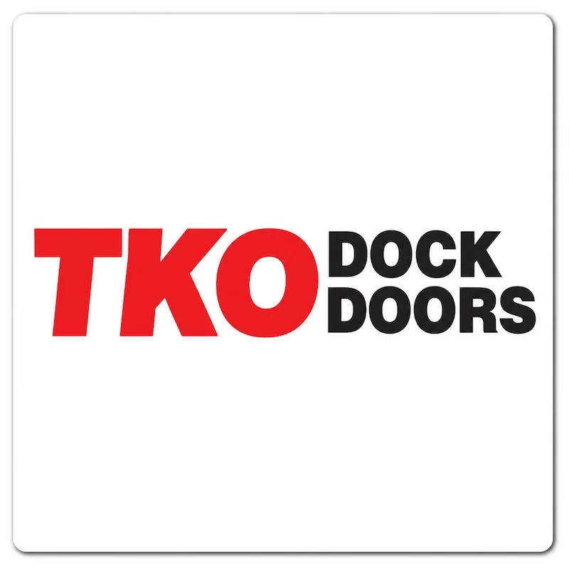 TKO Dock Doors marca especializada en puertas industriales, puertas para andén de carga y soluciones logísticas suministrada por Grupo Amarel